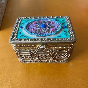 Star of David decorative box 3.5x2 Inch